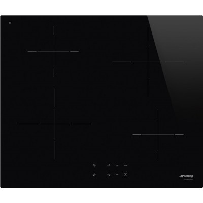 Smeg SI1M4744D  Induktionskochfeld 75 cm schwarze Glaskeramik