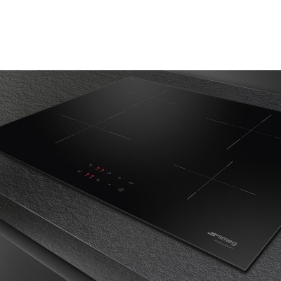 Smeg SI1M4744D  placa de inducción vitrocerámica negra de 75 cm