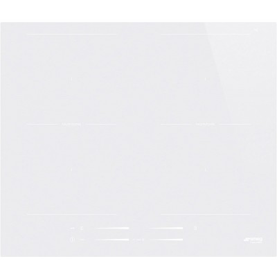 Smeg SI2M7643DW  Induktionskochfeld 60 cm weiße Glaskeramik