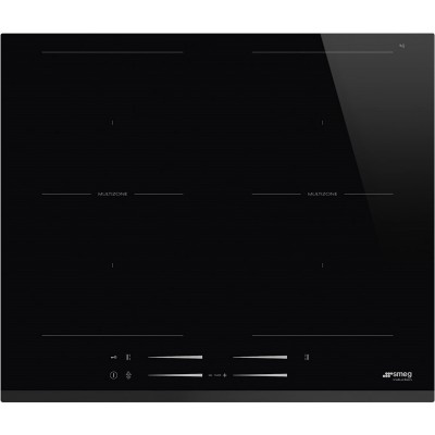 Smeg SI2M7643B  placa de inducción Vitrocerámica negra de 60 cm.