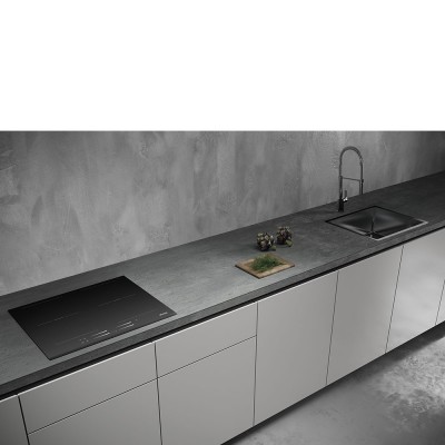 Smeg SI2M7643B  placa de inducción Vitrocerámica negra de 60 cm.