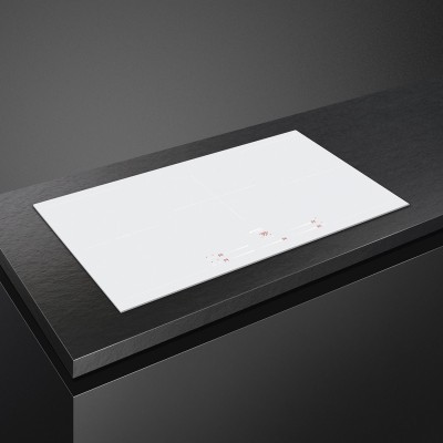 Smeg SI2M7953DW  Induction stove 90 cm white glass ceramic