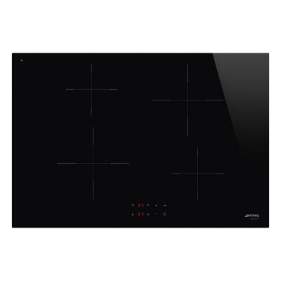 Smeg SI2741D  placa de inducción vitrocerámica negra de 75 cm