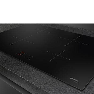 Smeg SI2741D  placa de inducción vitrocerámica negra de 75 cm