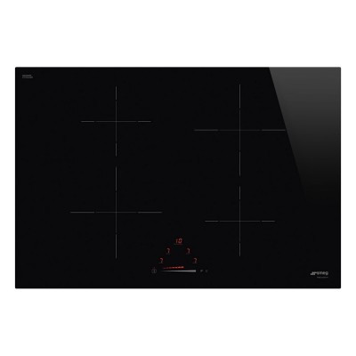 Smeg SI4742D  Induktionskochfeld 75 cm schwarze Glaskeramik