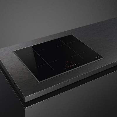 Smeg SI4642B  Induktionskochfeld 60 cm schwarze Glaskeramik
