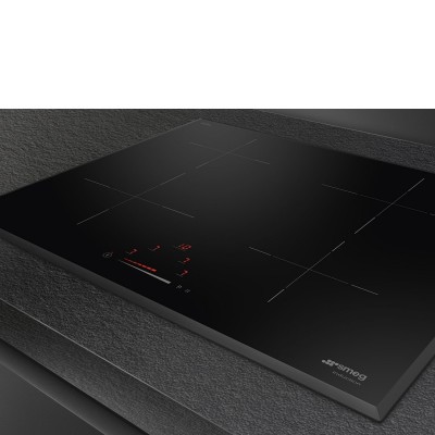 Smeg SI4642B  Induktionskochfeld 60 cm schwarze Glaskeramik