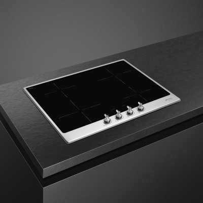 Smeg si364fxm Classica piano cottura induzione 60 cm vetroceramica nero