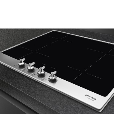 Smeg si364fxm Classica piano cottura induzione 60 cm vetroceramica nero