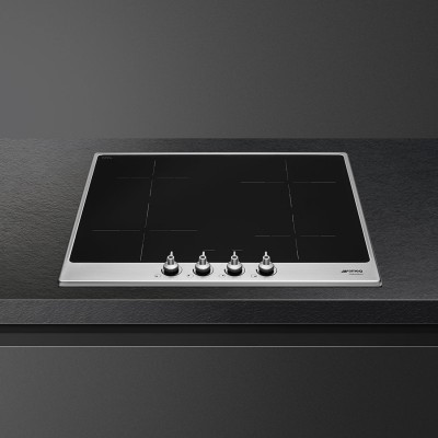 Smeg si364fxm Classica piano cottura induzione 60 cm vetroceramica nero