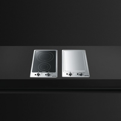 Smeg PGF32I-1 Classica domino Induction stove 30 cm black glass ceramic