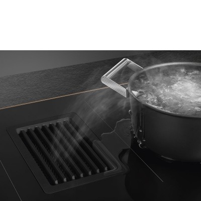 Smeg hobd682r1 piano cottura induzione cappa integrata 80 cm