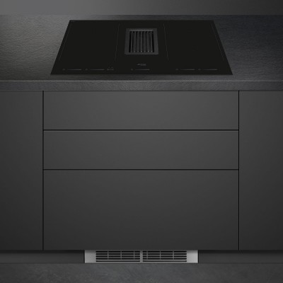 Smeg hobd682d1 piano cottura induzione cappa integrata 80 cm