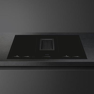 Smeg hobd682d1 piano cottura induzione cappa integrata 80 cm