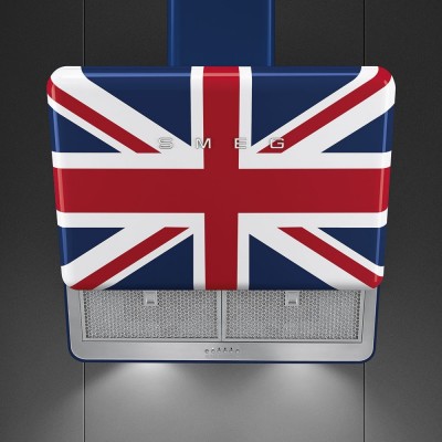 Smeg kfab75uj cappa parete 50's Style 75 cm bandiera inglese
