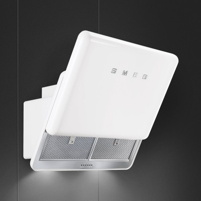Smeg KFAB75WH 50's Style Wall mounted hood vent 75cm white
