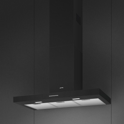 Smeg KBT900NE  Wall mounted hood vent 90cm black