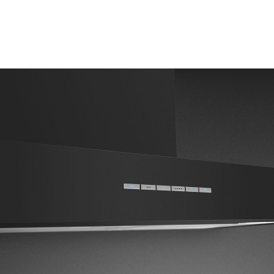 Smeg KBT900NE  Wall mounted hood vent 90cm black