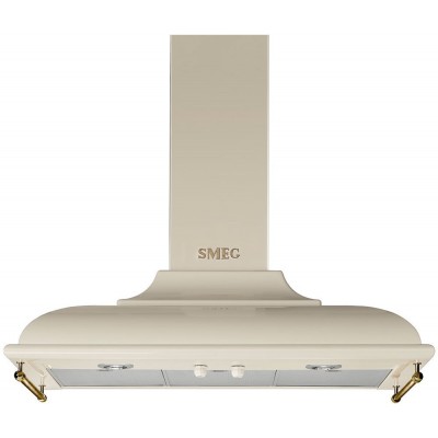 Smeg KC19POE Cortina  Wall mounted hood vent 90 cm cream