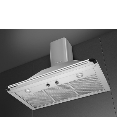 Smeg KTR90XE Victoria  Wall mounted hood vent 90cm stainless steel