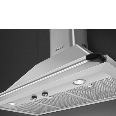 Smeg KTR90XE Victoria  Wall mounted hood vent 90cm stainless steel