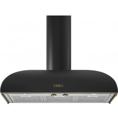 Smeg KS89AOE Coloniale  Wandhaube 90cm Anthrazit