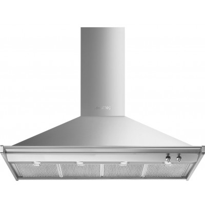 Smeg KD120HXE Classica  Hotte murale 120 cm en acier inoxydable