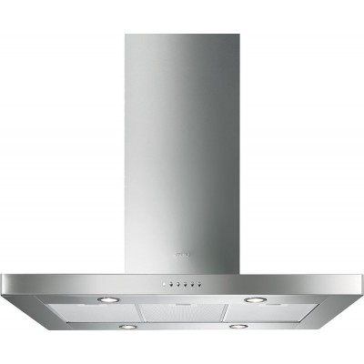 Smeg KI90XE cappa isola 90 cm acciaio inox