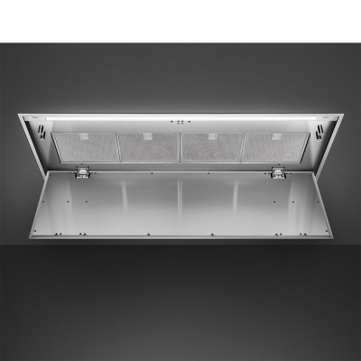 Smeg KLT120LXS  Ceiling mounted built-in hood vent 120cm stainless steel
