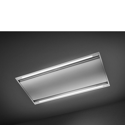 Smeg KLT120LXS  Ceiling mounted built-in hood vent 120cm stainless steel