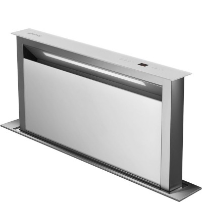 Smeg KDD90VXBE  Hotte plan de travail verre blanc 90cm
