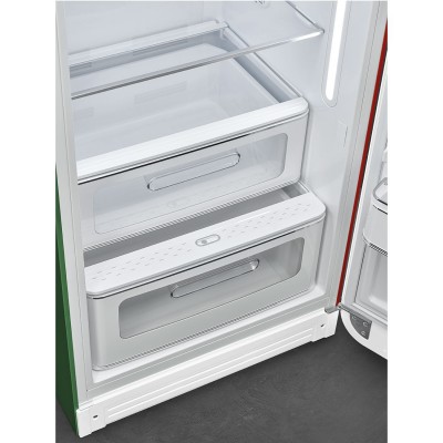Smeg FAB28RDIT5  réfrigérateur armoire Drapeau Italie h 153 cm