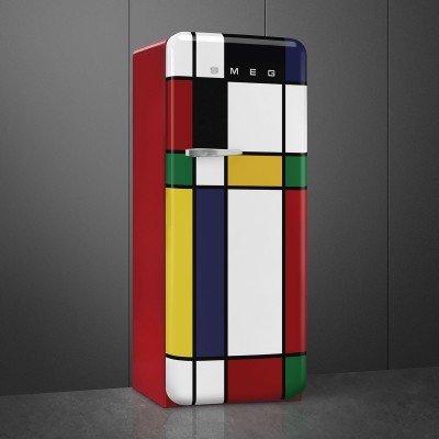 Smeg FAB28RDMC5  Single door refrigerator multicolored h 153 cm