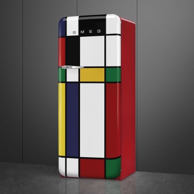 Smeg FAB28RDMC5  Single door refrigerator multicolored h 153 cm