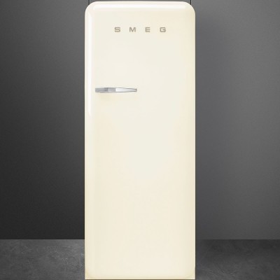 Smeg FAB28RCR5 50's Style  Einzeltür Kühlschrank Creme H 153 cm