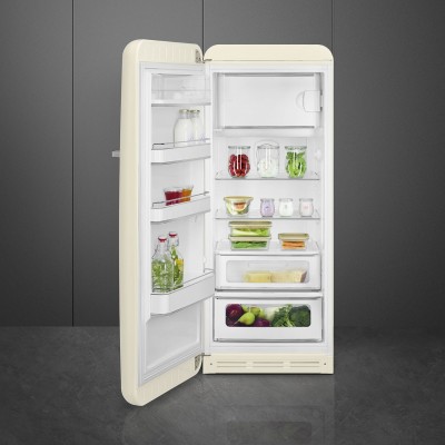 Smeg FAB28LCR5 50's Style  réfrigérateur armoire crème h 153 cm
