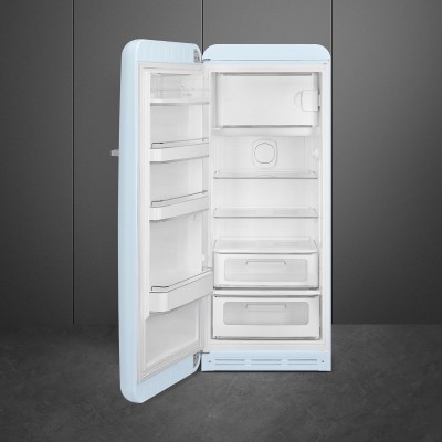 Smeg FAB28LPB5 50's Style  Einzeltür Kühlschrank blau H 153 cm