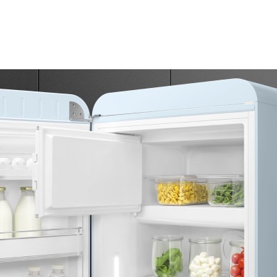 Smeg FAB28LPB5 50's Style  Einzeltür Kühlschrank blau H 153 cm