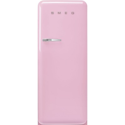 Smeg FAB28RPK5 50's Style  Einzeltür Kühlschrank rosa H 153 cm