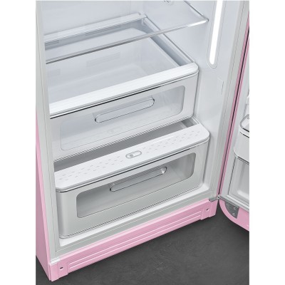 Smeg FAB28RPK5 50's Style  réfrigérateur armoire rose h 153 cm