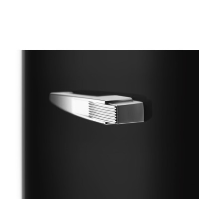 Smeg FAB28LBL5 50's Style  Einzeltür Kühlschrank schwarz H 153cm