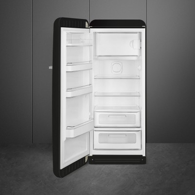 Smeg fab28lbl5 50's Style frigorifero monoporta nero h 153 cm