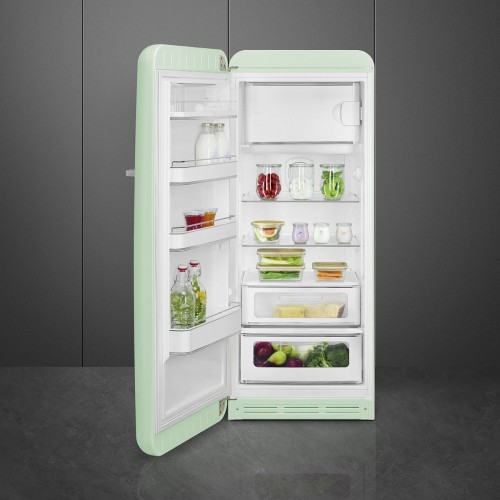 Réfrigérateur 2 portes 400+124l E Noir - SMEG Années 50 Réf. FAB50LBL5