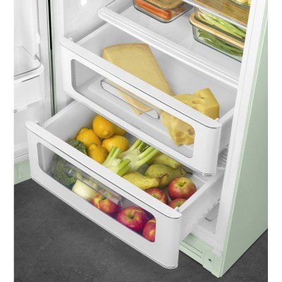 Smeg FAB28LPG5 50's Style  Einzeltür Kühlschrank grün H 153 cm