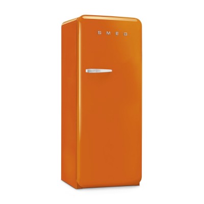 Smeg FAB28ROR5 50's Style  Einzeltür Kühlschrank orange H 153 cm
