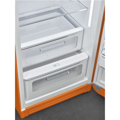 Smeg FAB28ROR5 50's Style  Single door refrigerator orange h 153cm