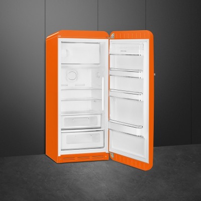 Smeg FAB28ROR5 50's Style  Single door refrigerator orange h 153cm