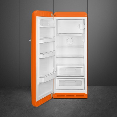 Smeg FAB28LOR5 50's Style  frigorífico una puerta naranja h 153 cm