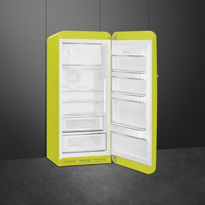 Smeg FAB28RLI5 50's Style  frigorífico una puerta verde lima h 153cm