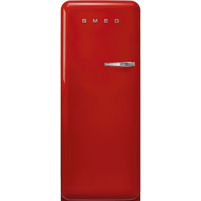 Smeg FAB28LRD5 50's Style  Einzeltür Kühlschrank rot H 153 cm